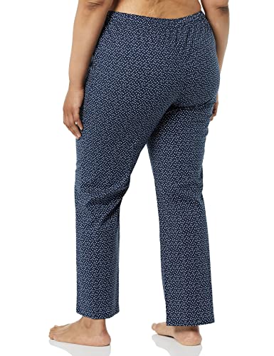 Image of Amazon Essentials Women's Cotton Pajama Pants, Breathable Poplin Sleep Pant with Drawstring Elastic Waist