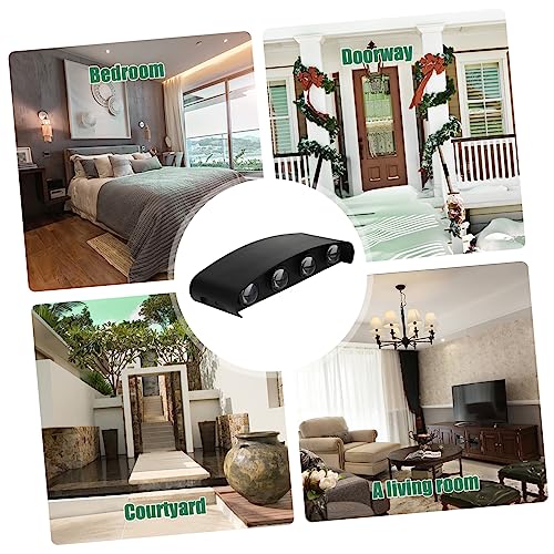 Aplique de pared LED de aluminio curvado para iluminar zonas oscuras 6