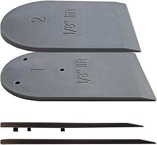 Adjustable Leg Length Discrepancy Heel Lifts Inserts Insoles (2 Layer Grey)