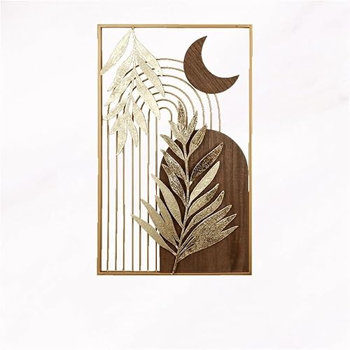 PiOyeMor Hermosa decoración de pared, decoración de pared de metal retro, decoración industrial de pared, adecuada para dormitorio, comedor, sala de