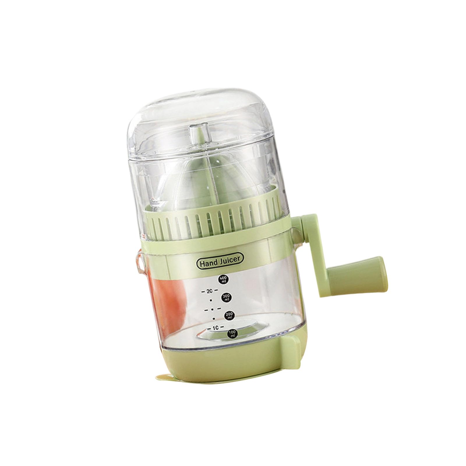 Elnwnnkc Manual Juicer for Fitness Enthusiasts and Homemakers Handheld Citrus Squeezer Hand Operated Oranges Juices Maker Handheld Juicer