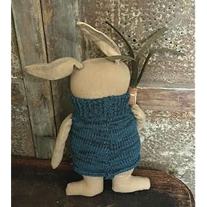 Primitivessuppliesforcountryprimitiverusticfarmhousepetereasterbunnyrabbitdollsweater11forhomeeasterholidaydecor Urban Country Home Decor Primitives supplies for country primitive rustic farmhouse peter easter bunny rabbit doll sweater 11 for home easter holiday decor urban country home decor