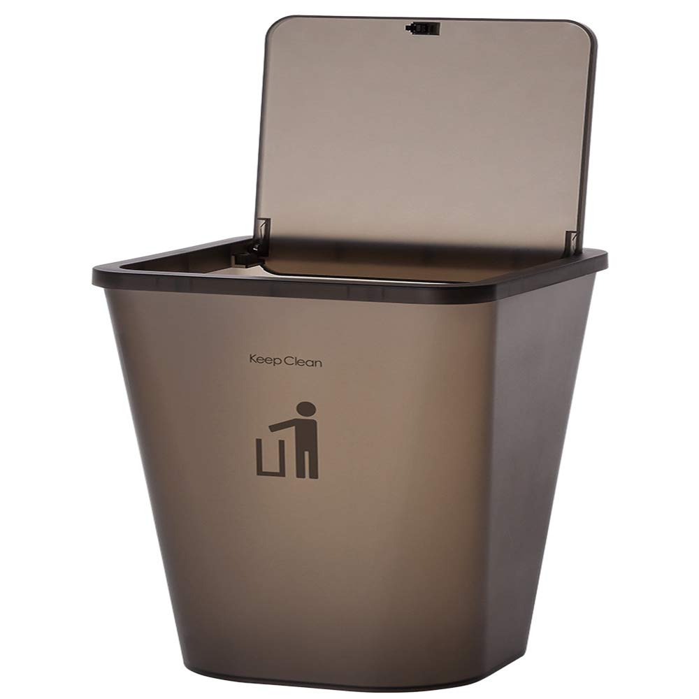 Poubelle pour cuisines et salles d'eau pour un intérieur épuré