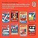 YOTO BrainBots Transportation - 8 Kids Audiobook Cards for Use with Player & Mini All–in–1 Audio Player, Educational & Screen–Free Listening with Fun Playtime, Bedtime & Travel Stories, Ages 6+