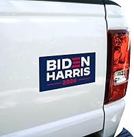 Vista 2 de Biden Harris 2024 - Imán de vinilo para nevera de coche
