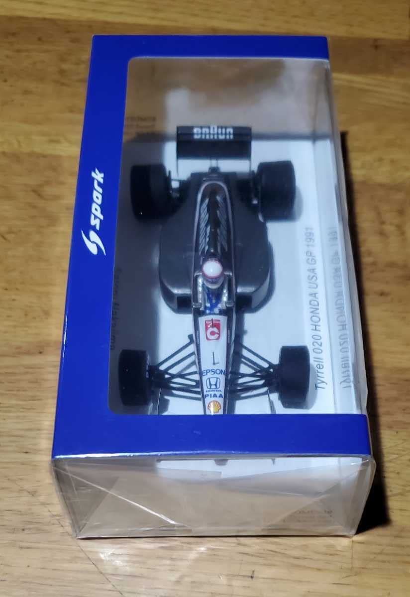 Amazon | スパーク 1/43 ティレル ミニカー 020 中嶋悟 アメリカ
