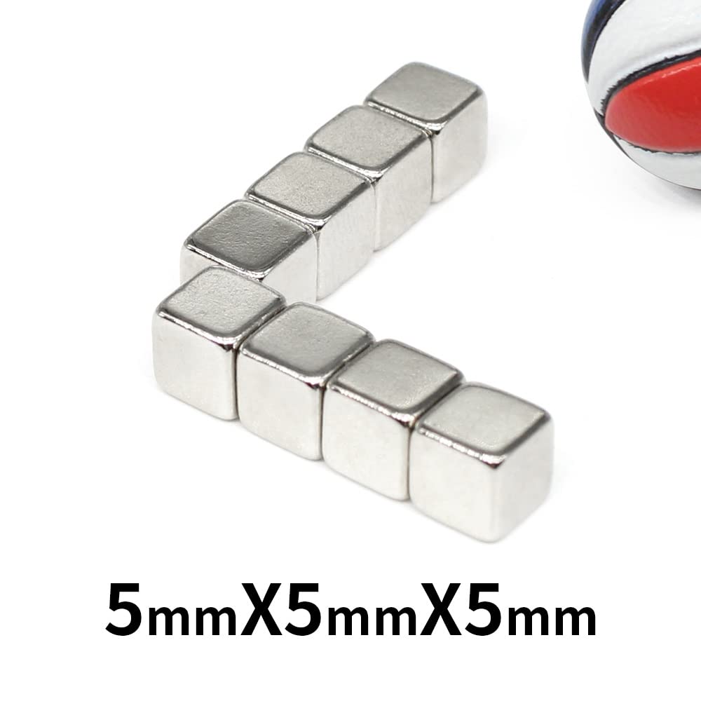 20/50/100/200/300/500/100PCS 5x5x5 Square 5x5x5mm Block Rare Earth Neodymium 5 * 5 * 5 Magnets(20PCS)