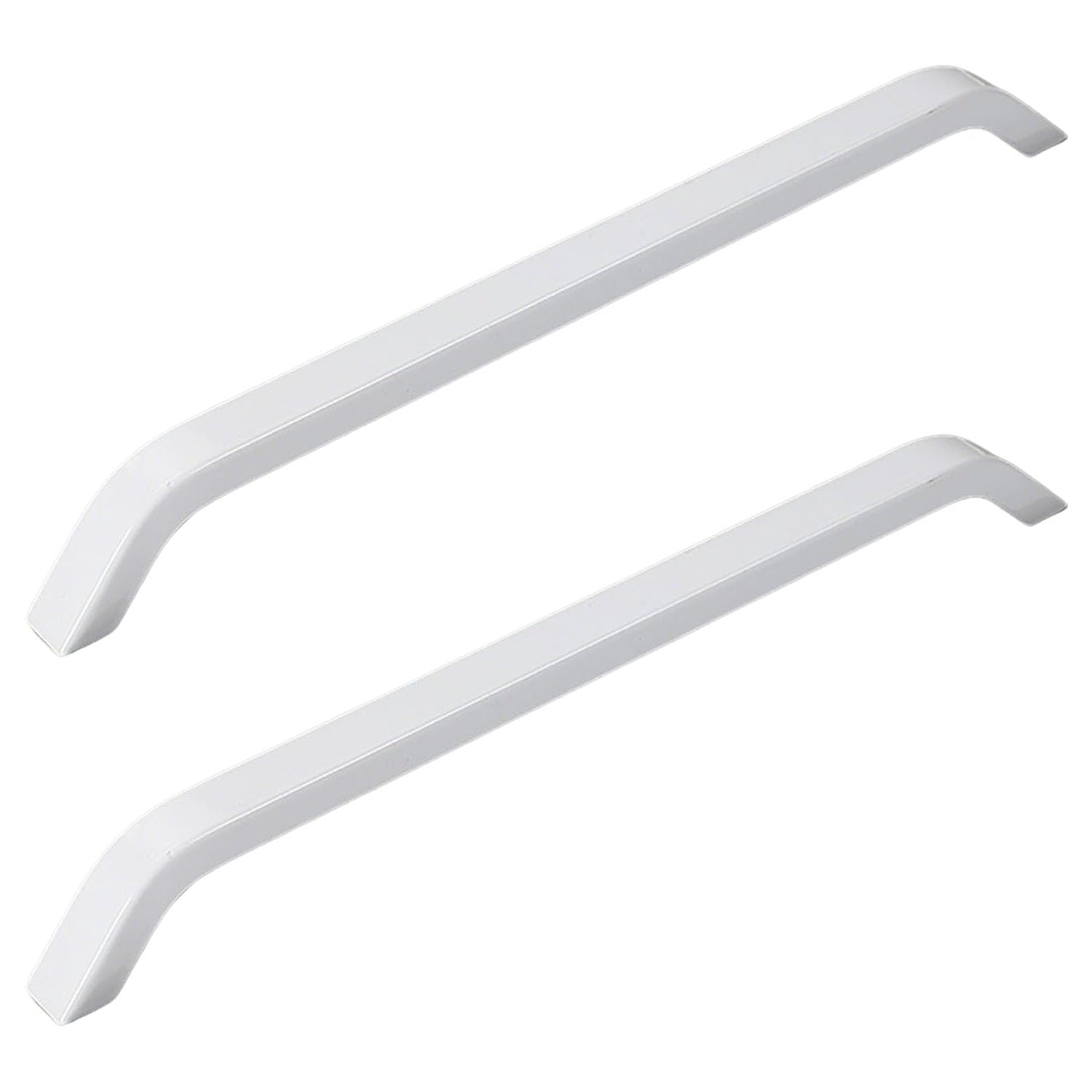 Poignées de penderie armoire blanche 224mm bouton meuble cuisine 2pcs