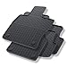 Mossa Tappetini In Gomma Per VW Volkswagen Up! (2011-2023) – Set Da 4 Pezzi Neri, Antiscivolo Con Bordi Rialzati, Modello Hatchback