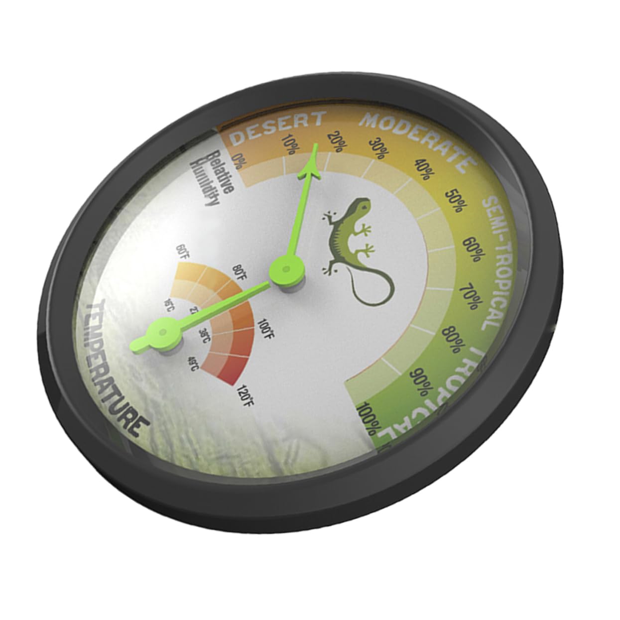 BCOATH Thermometer Reptile Humidity Gauge Digital Temperature Meters Reptile Thermometers