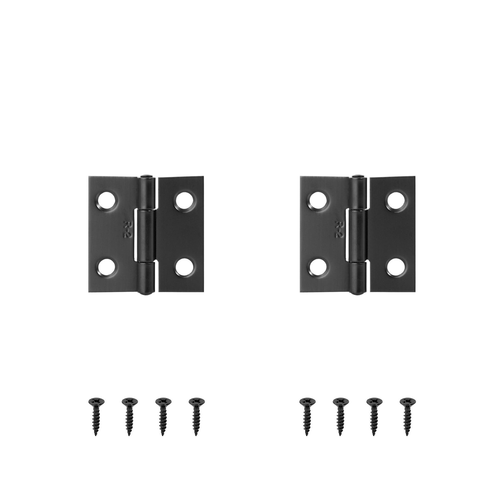 Chtkagv Black 38Mm 2Pcs 2Pcs Stainless Steel Hinge 270 Degree Folding