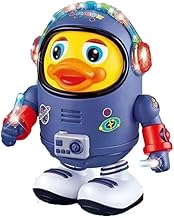 ROMILAS Space Duck Dancing Musical Interactive Toy with Light & Sound