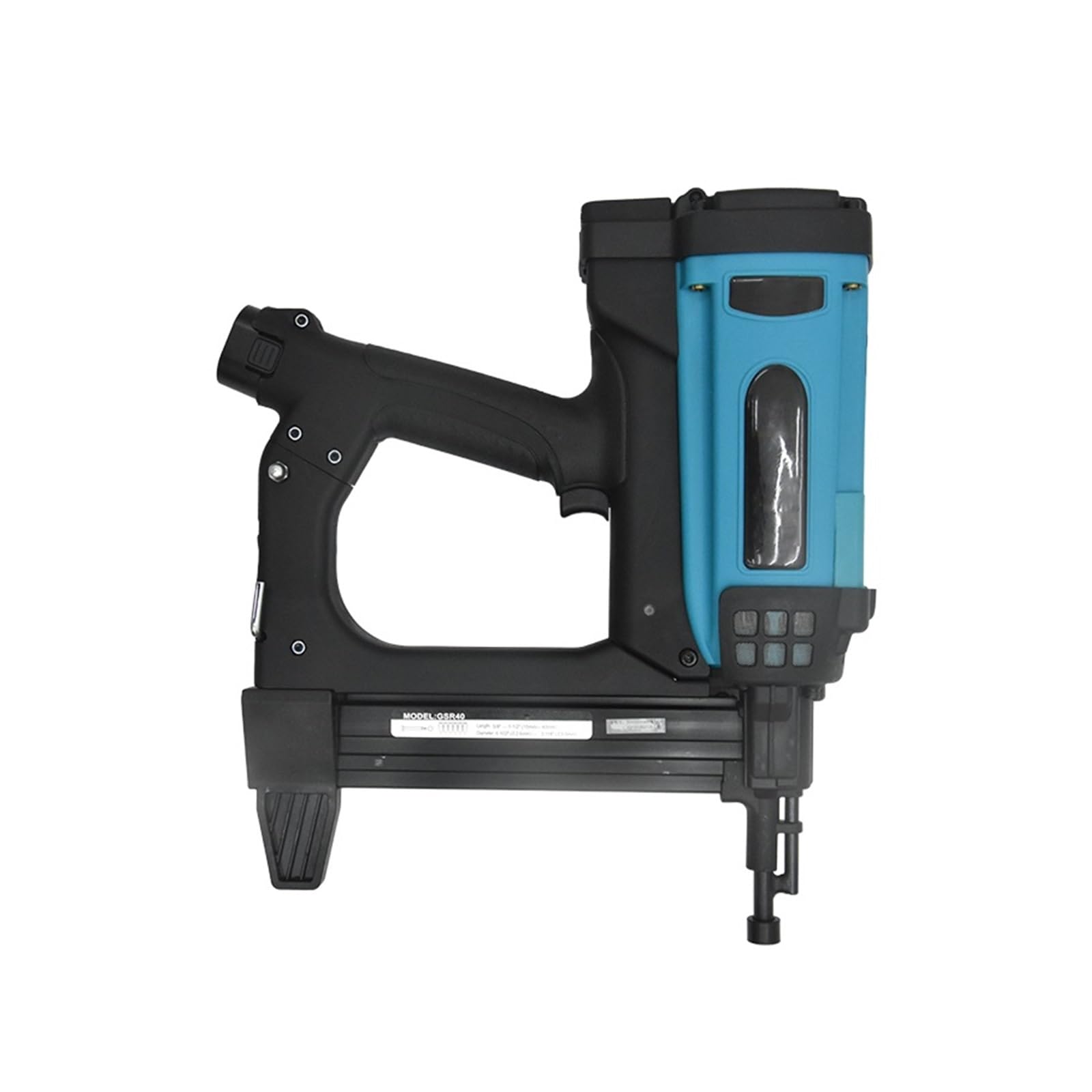 Pistola sparachiodi, Pistola Sparachiodi Pneumatica 7. Utensili Pneumatici For A Gas Con Batteria Al Litio Da 2 V For Telaio E Canalina(With 1pc Battery)
