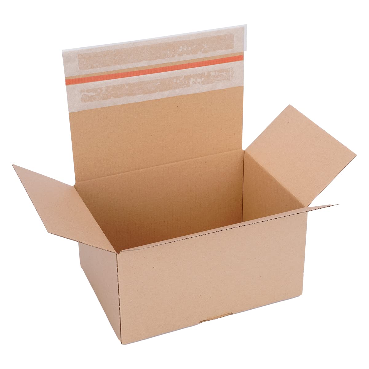 verpacking cartón automático 213 x 153 x 109 mm VP 30 marrón [tamaño y cantidad a elegir] cartones de envío con tapa autoadhesiva 120 unidades