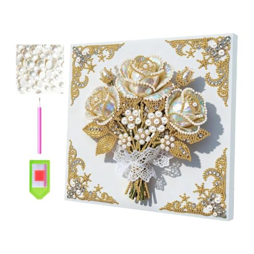 Kit de arte strass XUQEAYWD con perlas selectas y cuadro de pared de alta calidad