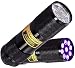Bright Eyes 2-PACK - Best Black Light - Top UV Pet Urine Stain Detector - Head Lice or Bed Bug Revealer (Aluminum, 9 LED)