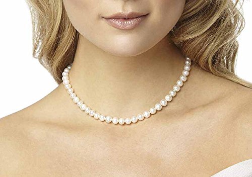 Elegant Pearl Strand Necklace