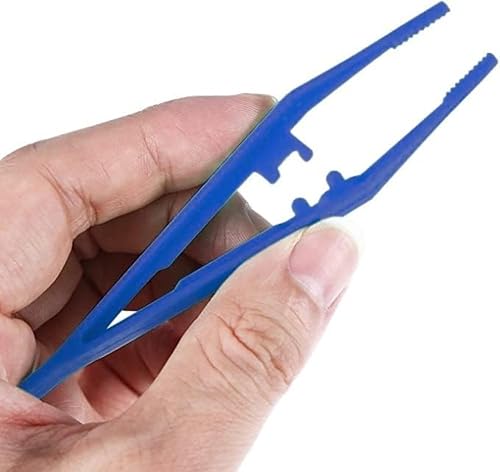 Miniatura 5 de AmScope Súper ahorro: microscopio monocular portátil para estudiantes 40X-1000X con juego de diapositivas preparadas de 25 piezas y pinzas, además