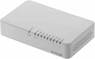 Amazon | エレコム スイッチングハブ 8ポート 10/100Mbps