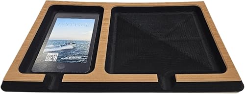 SeaDek Foam Siguiente nivel Teléfono celular y accesorios Soporte para tablero de barco Parte trasera adhesiva 3M Compartimentos separados para