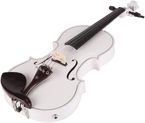Vista 15 de Ktaxon Violín eléctrico acústico, violín 4/4 con preamplificador de ecualización y accesorios de ébano, violín de tamaño completo con cable AUX