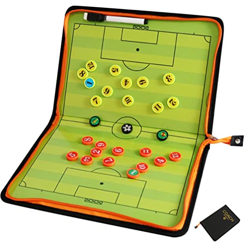 VANZACK 1 conjunto de tabuleiro de treinamento de futebol com zíper para futebol