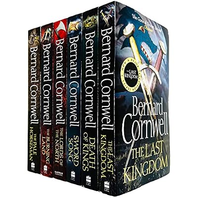 The Last Kingdom Warrior Chronicles Saxon Tales Series 1-6 Books Collection Set by Bernard Cornwell