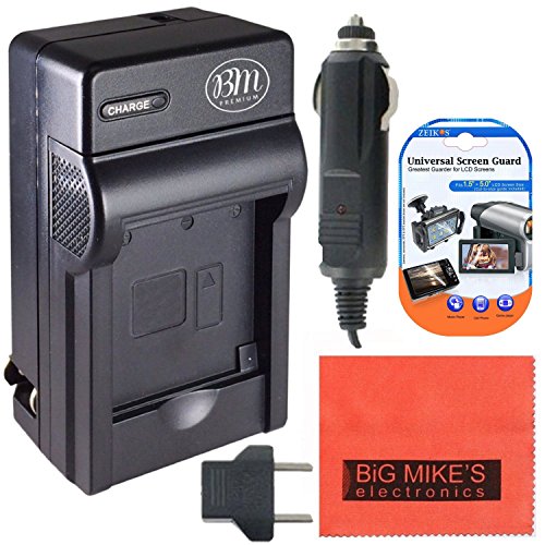 DMW-BLD10 Battery Charger for Panasonic Lumix DMC-GX1 DMC-GF2K DMC-G3K DMC-TS2A Digital Camera + More!!