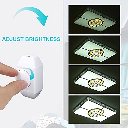 vipmoon 220 240v dimmer led,variateur de lumiere led pour 3w 100w lampes dimmable led/lampes à incandescence/lampes halogènes,ajustez la luminosité de la lampe, aucun bruit.