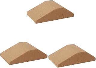 BESPORTBLE 3 Peças Cunha Para Esticar Calcanhar Pesado Panturrilha Placa Elástica Doméstica Pedialax Placa Inclinada Cunhas Físicas Maca De Calcanhar Maca De Cortiça Fitness Placa Inclinada