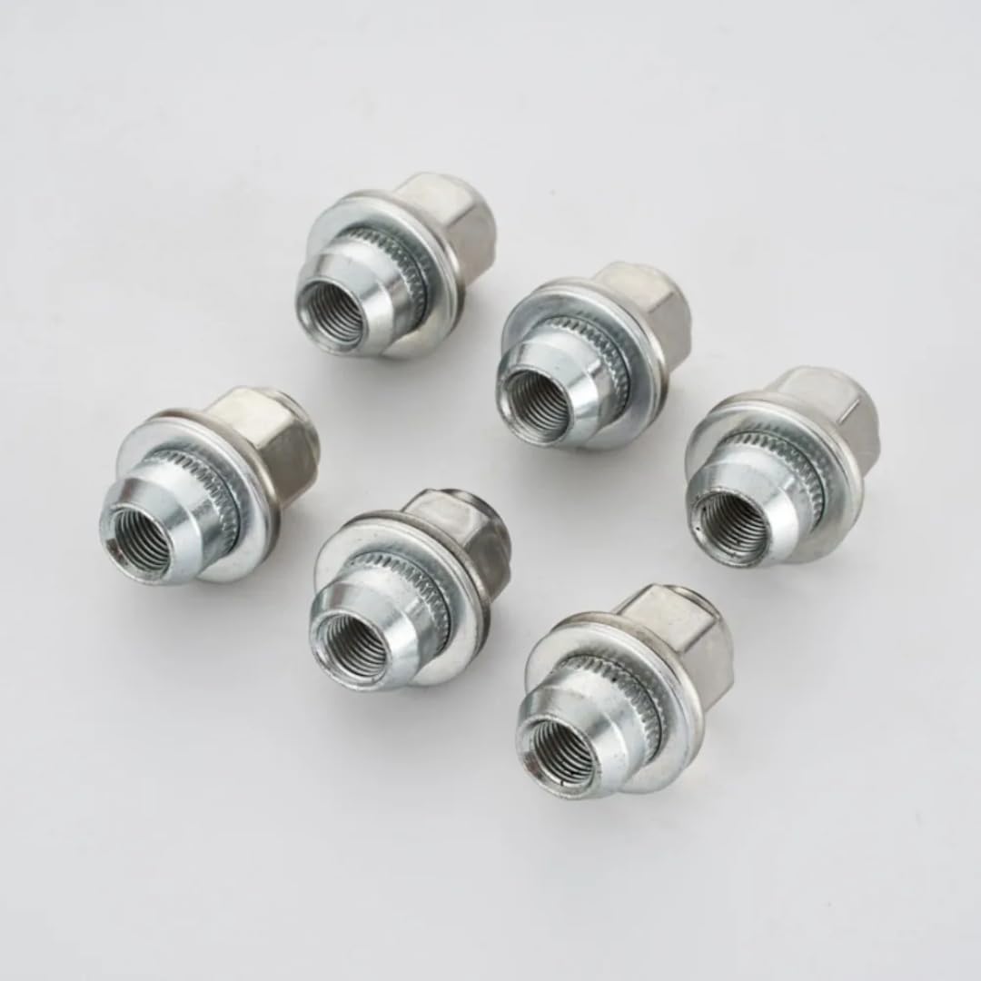 Nakrętki do Kół dla Infiniti, 20 szt. nakrętek kół M12x1,25 z łbem sześciokątnym 21 mm, długość 38 mm, 40224-JK00A