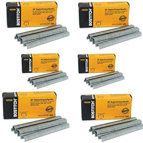 Agrafes Bostitch B8 Powercrown anti-enrayement pour assembler vos documents sans effort