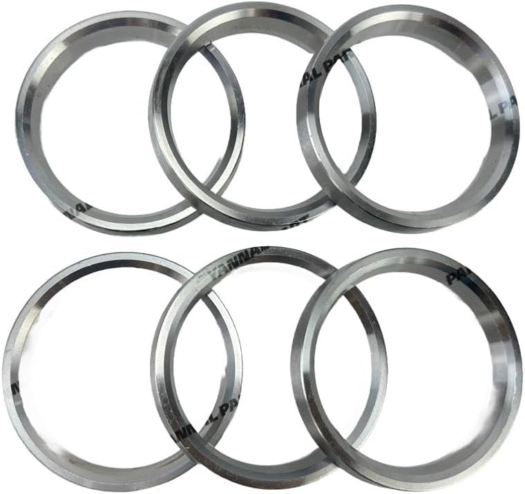 6 PC 3908830 6742-01-2950 Intake Valve Seat Suitable for Cummins 6CT Engine Part