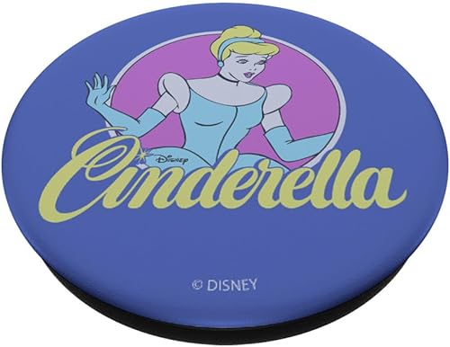 Miniatura 2 de Disney PopSockets con logotipo de retrato de Cenicienta PopGrip intercambiable