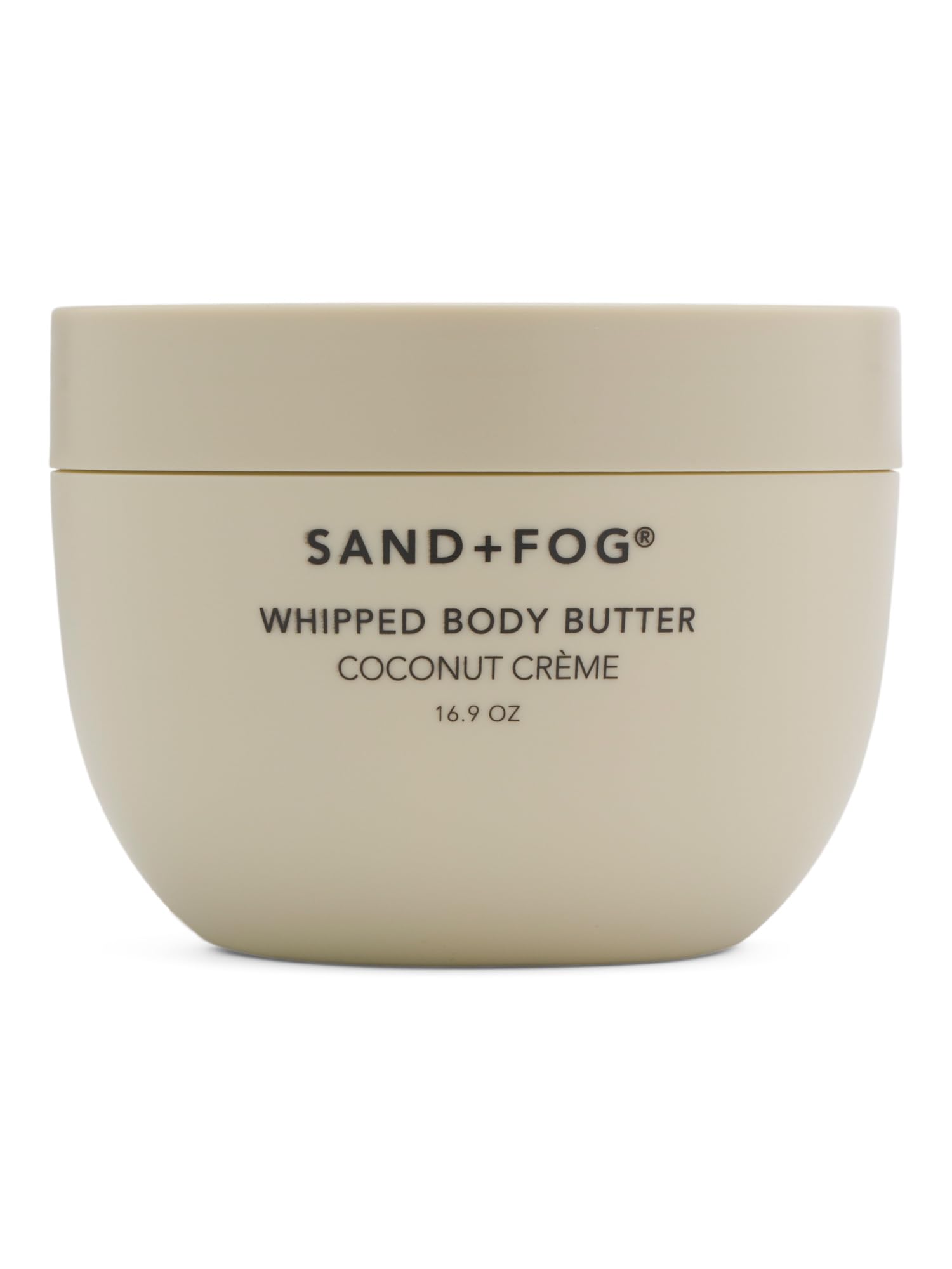 Sand + Fog Whipped Body Butter, Coconut Cream Scent, 16.9 Fl Oz