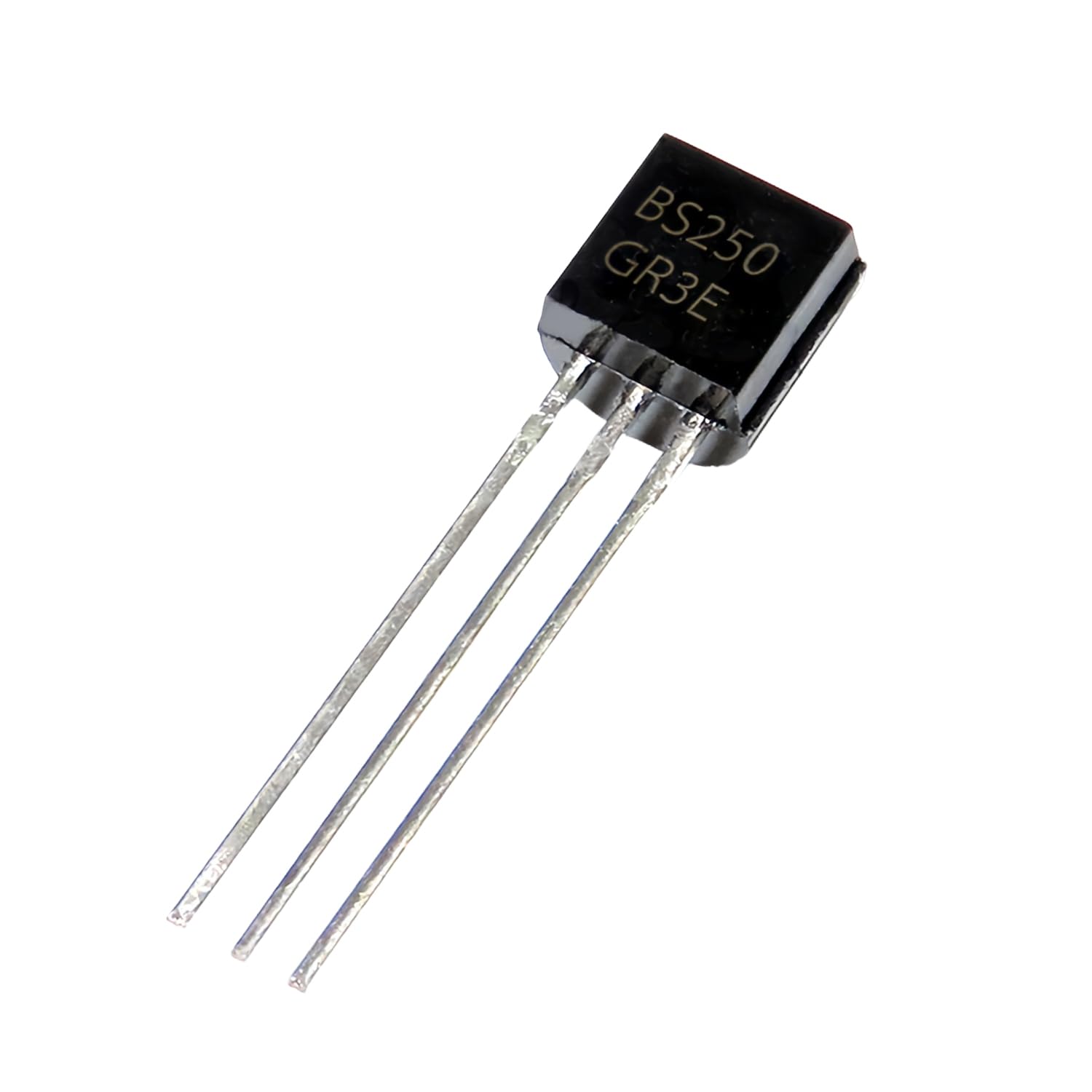 10 transistor BS250 TO-92 a canale P, 45 V, 0,23 A, 0,7 W
