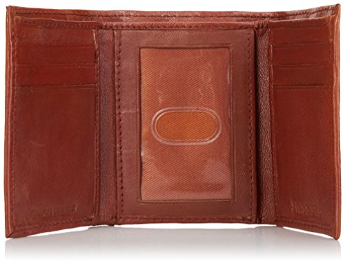 Men's Tri Fold Wallet, Tan, One Size4