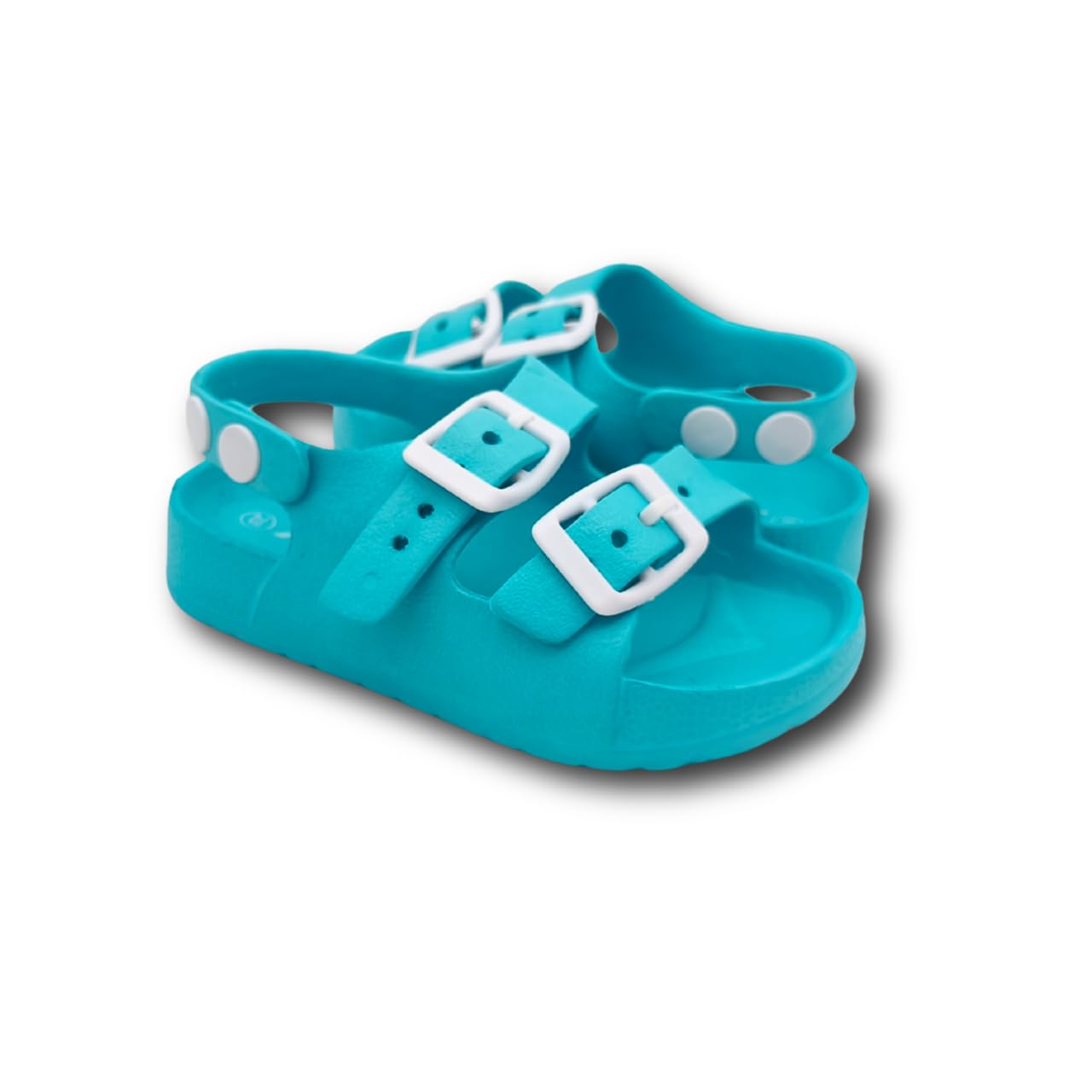 Amix Sandali Bambino Bambina in Gomma, Ciabatte Bimbo Estive da Mare, Piscina, Casa e Spiaggia, Sandaletti Bimba - 3