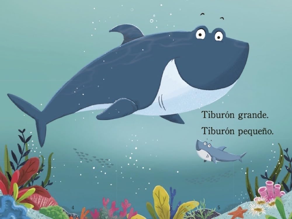 Tiburón grande, tiburón pequeño van a la escuela (Big Shark, Little Shark Go to School)