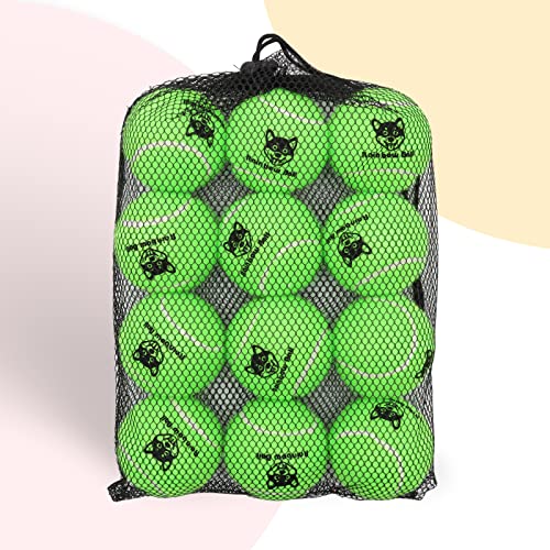 Squeaky Tennis Balls for Dog, Fetch Dog Toy Tennis Balls with Squeaker 12 Pack Colorful 2.5″ Dog Toys Balls for Small Medium Large Dogs Squeaky Tennis Balls for Dog, Fetch Dog Toy Tennis Balls with Squeaker 12 Pack Colorful 2.5″ Dog Toys Balls for Small Medium Large Dogs