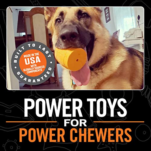 BULLYMAKE - Cheeseburger Rubber Chew Toy for Dogs - Rubber Toy for Dogs - Made in USA - Treat Stuffing Toy - Image 4