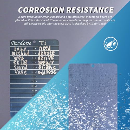 Crypto Seed Phrase Storage - Crypto wallet - Compatible with all software and hardware wallets-Made of pure titanium-A kit with 4 titanium plates and an electric engraving pen.2