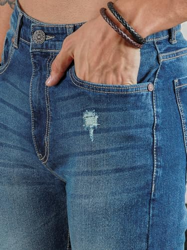 Image of HIGH STAR Men's Mid Rise Regular Jeans
