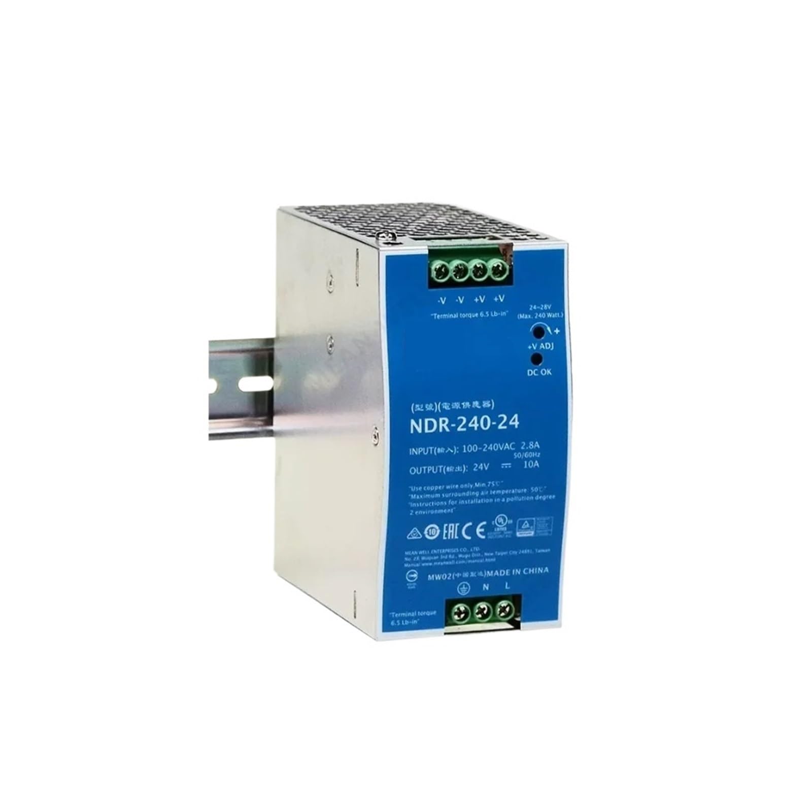 JJKKOZVQF NDR-240 NDR-240-24 NDR-240-48 240W Power Supply(NDR-240)