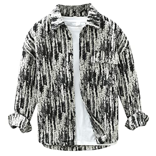 Chemise décontractée en pur coton blanc manches longues de qualité supérieure XL