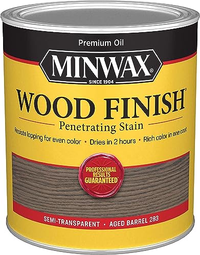 Image of Minwax Wood Finish, Aged Barrel, 1 Quart