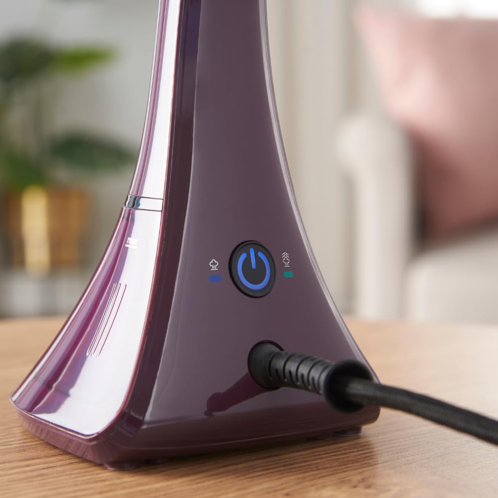 Russell Hobbs Défroisseur vapeur (Compact, léger, puissant) Fer à repasser portable (Pour maison, voyage,bureau, réglage de vapeur pour tissus délicats et tissus d'ameublement, 1800W,rapide) 27410-56