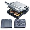 Solis Grill & More 7952 Contactgrill en sandwichmaker, keukenapparaten, grill met afneembare platen, traploze…