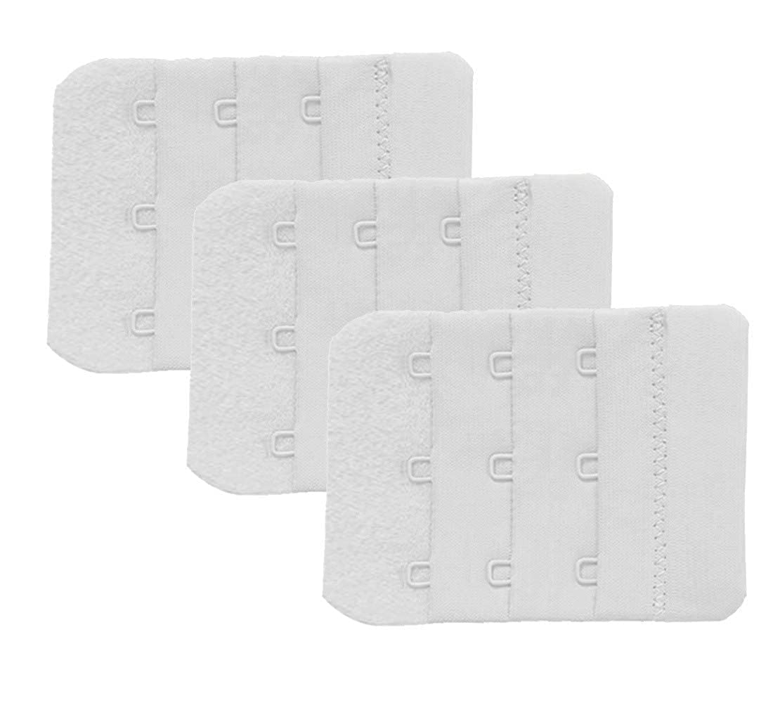 Women Bra Hook Extender 3 Hook 3 Eye Extender Save Your Bra Increase Band Length-Bra Extensions-Bra Extender Hook-Bra Hooks for Women-Bra Hook and Eye-Bra Hook Extender Combo-image-13