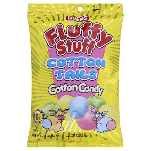 Charms, Cotton Candy Cotton Tails, 2.1 Ounce